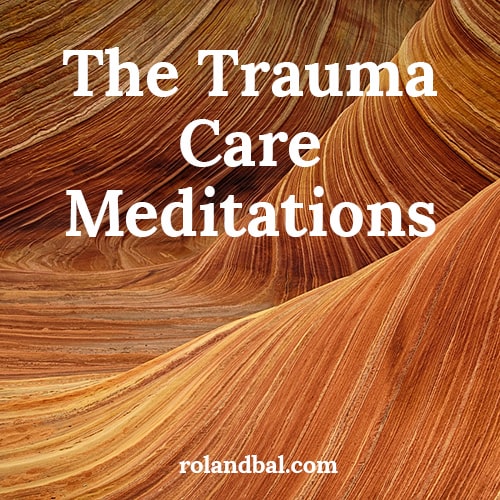 trauma care meditation course book cover